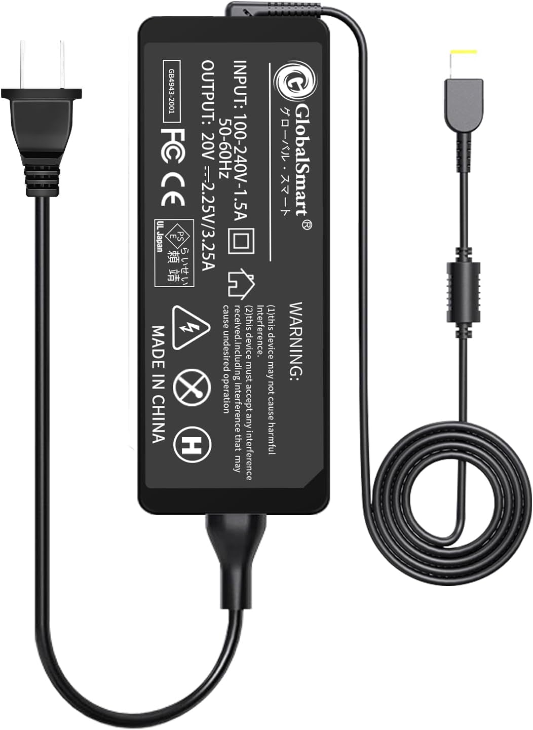 富士通 Compatible 対応 SH772 ACアダプター 交換用充電器 20V 2.25A 富士通 Compatible 対応 SH772 ACアダプター 交換用充電器 20V 2.25A